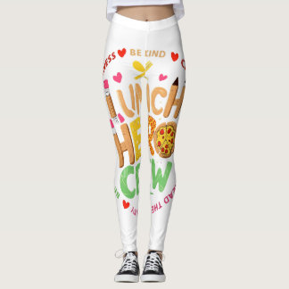 Legging Camiseta Lunch Hero Crew, Senhora Equipe da Cafete