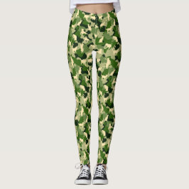 Legging Camo Cats Verde