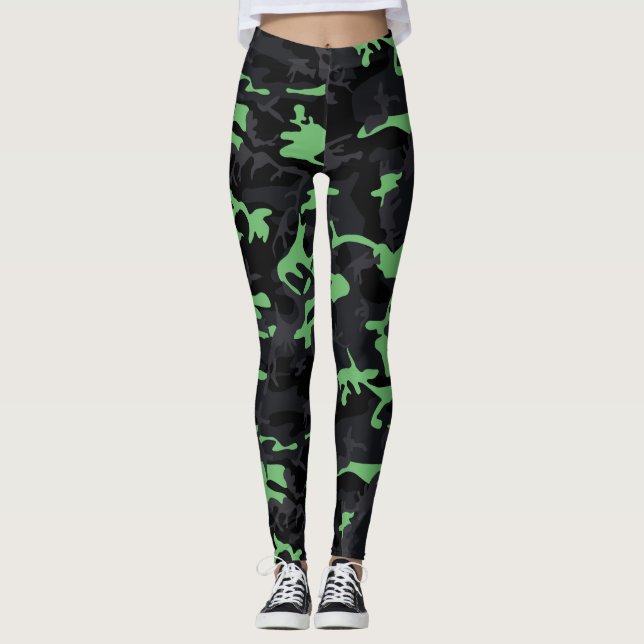 Legging Camo de Realces da Casa (Frente)