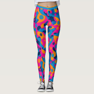 Legging Camo do Partido Pickleball