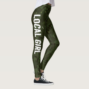 LEGGING CAMO GREEN LG GAROTA LOCAL