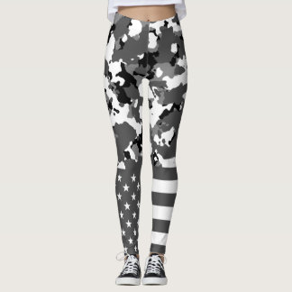 Legging Camo Militar Ártico dos EUA