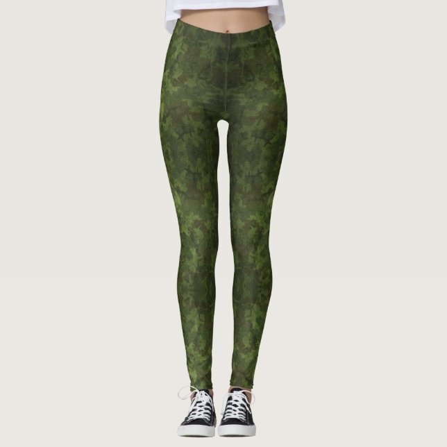 Legging Camouflage Jah Army - Power yoga Ir (Frente)