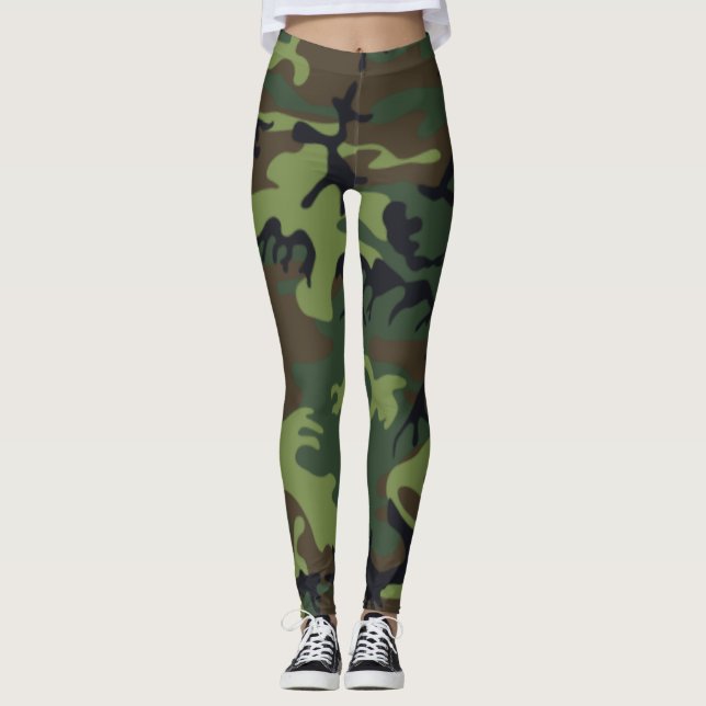 Legging Camouflage vert (Frente)