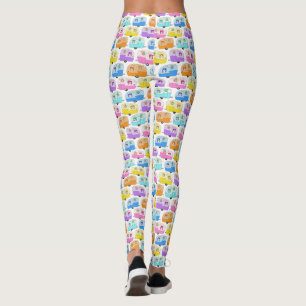 Legging Campanha de Natal Bonita Trailers RV Xmas
