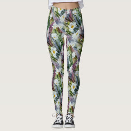 LEGGING CAMPO DE DAISES BRANCOS | LEGISLAÇÕES FLORÍVEIS