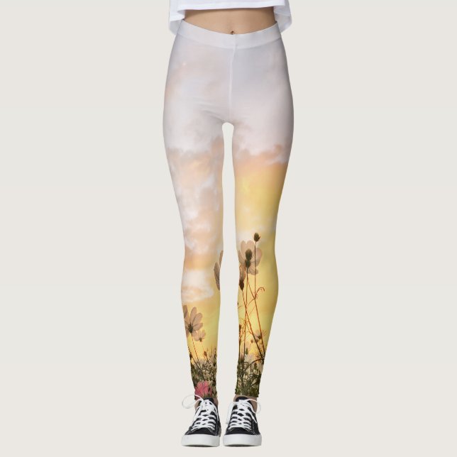 Legging campo de flores (Frente)