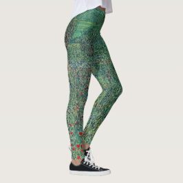 Legging Campo de Flores em Litzlberg Klimt, Paisagem Vinta