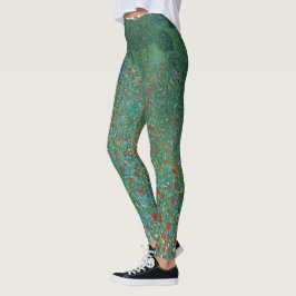 Legging Campo de Papoulas por Gustav Klimt, Arte Novo Vint