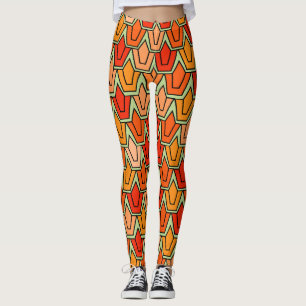 Legging Campo de Tulip Laranja