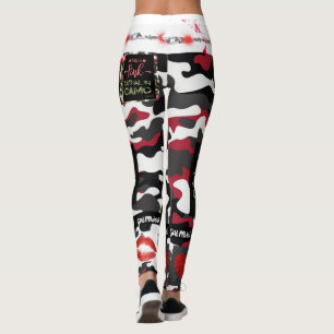 Legging camuflagem