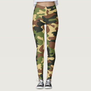 Legging camuflagem