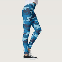 Legging Camuflagem Azul