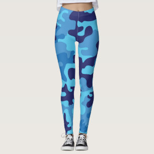 Legging Camuflagem Azul