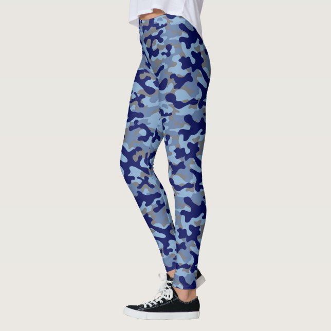 Legging Camuflagem Azul  (Esquerda)