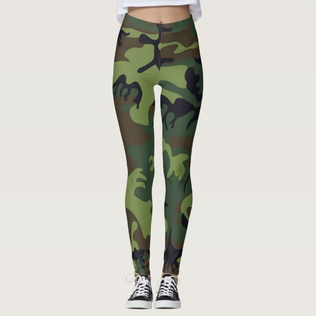 Legging Camuflagem Camaleão (Frente)