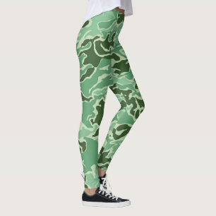 Legging Camuflagem Camo Verde Amarelo