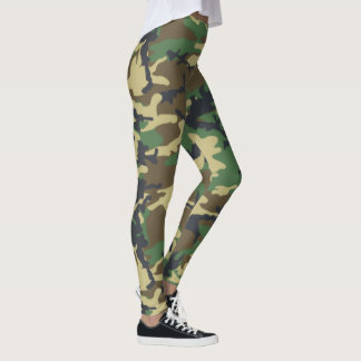 Legging Camuflagem das florestas Gift-do-mar