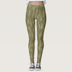 Legging Camuflagem de Latido de Goma - Australiano sem cos