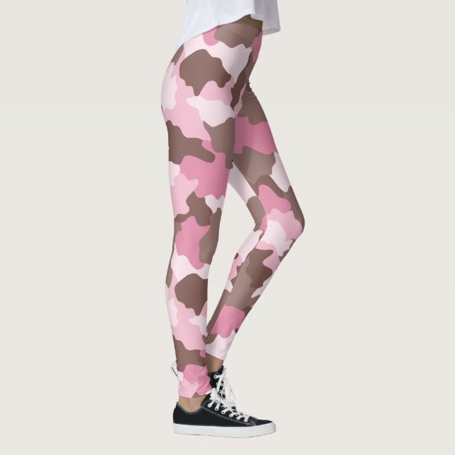 Legging Camuflagem Rosa (Direita)