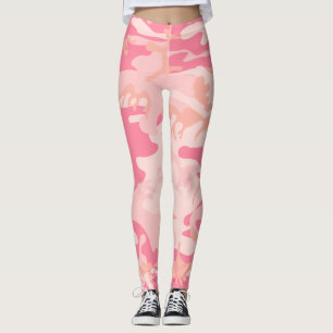 Legging Camuflagem Rosa, Militar, Exército
