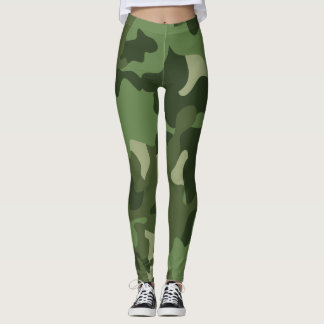 Legging Camuflagem Verde 