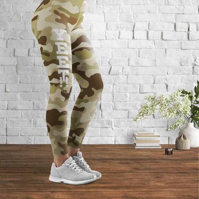 Legging Camuflagem Verde do Exército do Yee (Criador carregado)