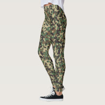Camuflagem Verde Marrom Bege Cinza Floresta