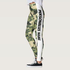 Legging Camuflagem Verde PERSONALIZAR