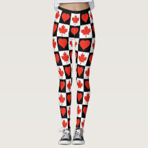 Canadá Flag Heart Pattern Cute Patriotic Canadense