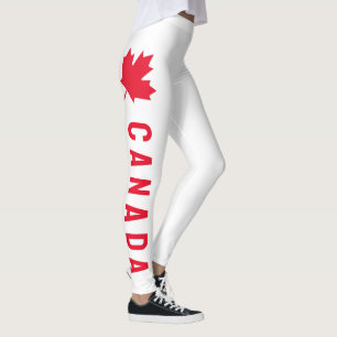 Legging Canadense Maple Leaf
