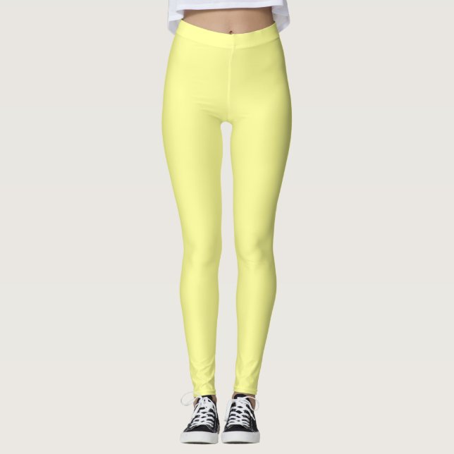 Legging Canário (cor sólida)  (Frente)