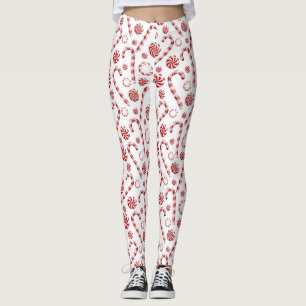 Legging Candy Cane Peppermint