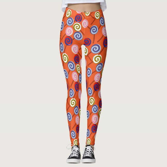 Legging Candy pattern | Lollies pattern | lollipop 42 (Frente)