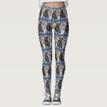 Legging Cane Corso Winter Wonderland Christmas Joy<br><div class="desc">Este design festivo captura o espírito alegre da época de férias, apresentando um adorável filhote vestindo um chapéu de Papai Noel. O cachorro está aninhado numa terra maravilhosa de inverno, completo com um boneco de neve, uma árvore de Natal decorada, e presentes lindamente envoltos. Os flocos de neve caem suavemente,...</div>