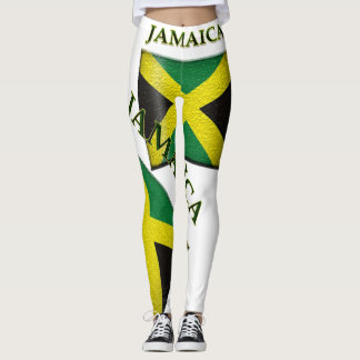 Legging Caneleiras 1 da bandeira de Jamaica