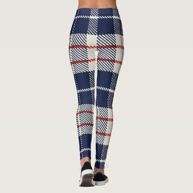 Legging caneleiras 1 da xadrez (Verso)