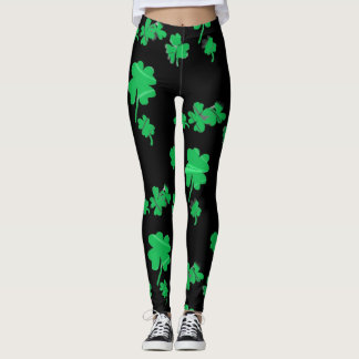 Legging Caneleiras afortunadas do encanto do trevo