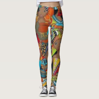 Legging Caneleiras africanas da rainha