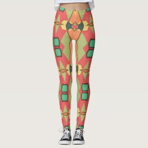 Legging caneleiras africanas do impressão