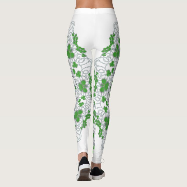 Legging Caneleiras - All Over - trevo 2 Kaleidoscopic (Verso)