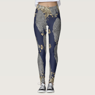 Legging Caneleiras ancas e Funky do desenhista