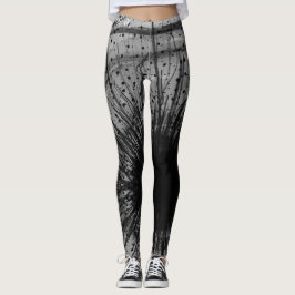 Legging Caneleiras ancas e Funky do desenhista