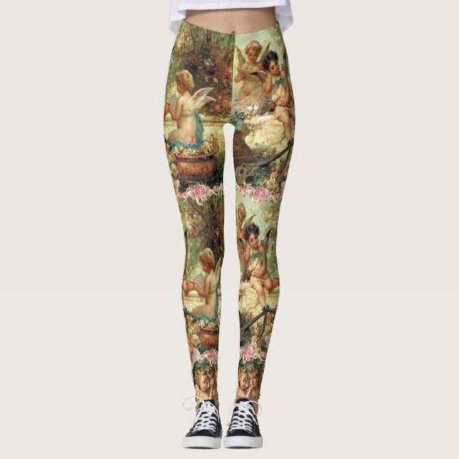 Legging Caneleiras angels cherubins (Frente)