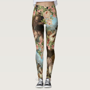 Legging Caneleiras angels cherubins arte of Tapar