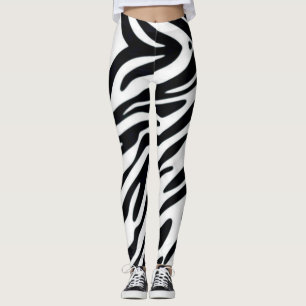 Legging Caneleiras animais clássicas da forma do impress