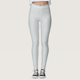 Legging Caneleiras animais do impressão do leopardo das