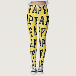 Legging Caneleiras apertadas de FAP