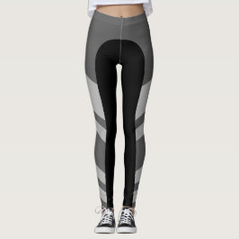 Legging Caneleiras assimétricas do Monochrome da banda