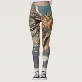 Legging Caneleiras astecas